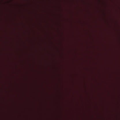 River Island Womens Purple  Polyester Trapeze & Swing  Size 12  Off the Shoulder Pullover