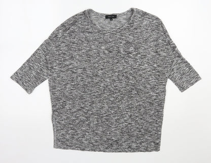 Womens UK Size S New Look Grey Pullover Jumper