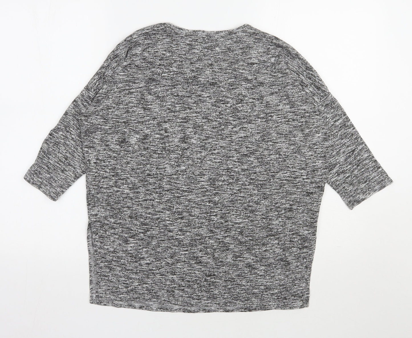 Womens UK Size S New Look Grey Pullover Jumper