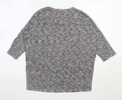 Womens UK Size S New Look Grey Pullover Jumper