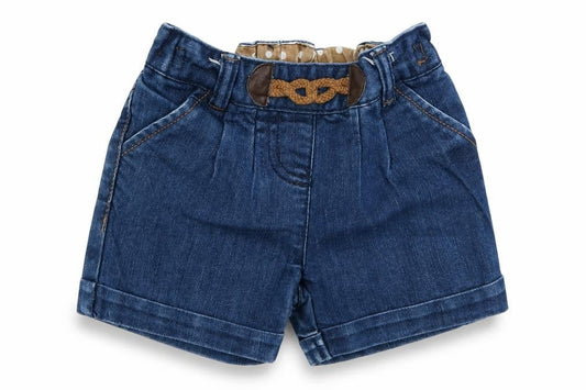 NEXT Girls Blue  Cotton Cropped Jeans Size 9-12 Months