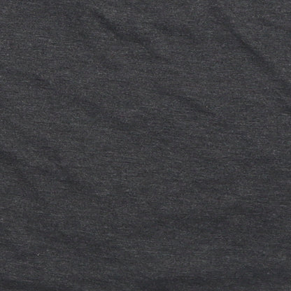 Miss e-vie Girls Grey  Polyester Cropped T-Shirt Size 7-8 Years Crew Neck  - Reindeer Christmas