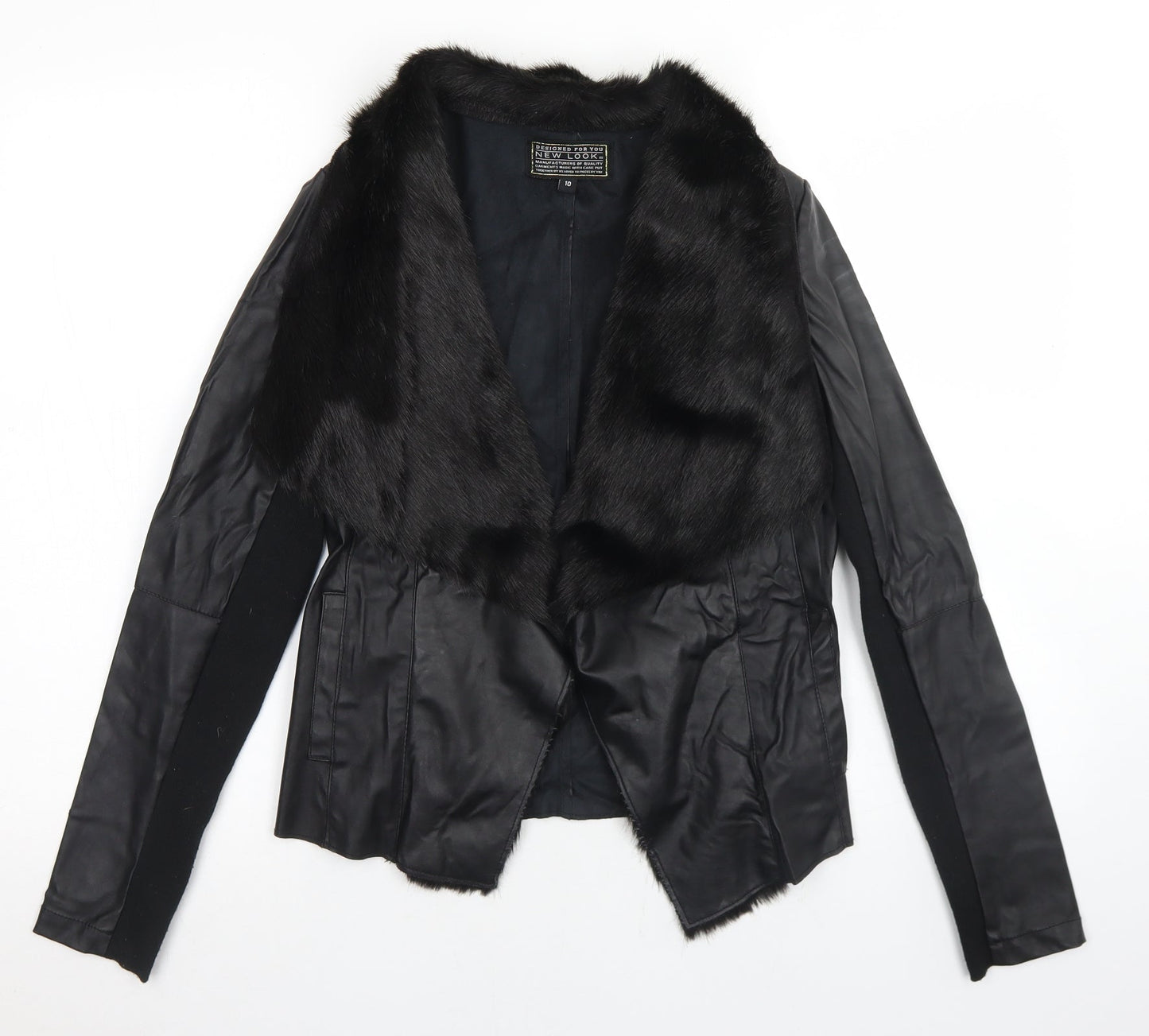New Look Womens Black   Jacket  Size 10