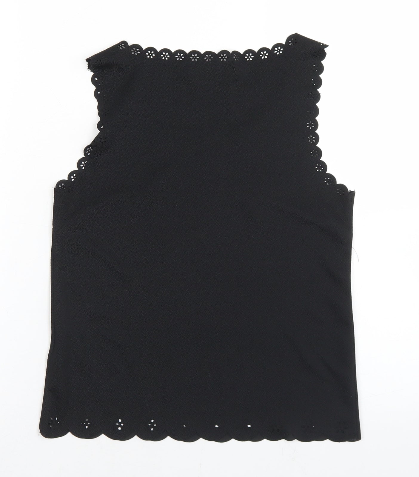 Womens UK Size 6 Atmosphere Black Basic Tank