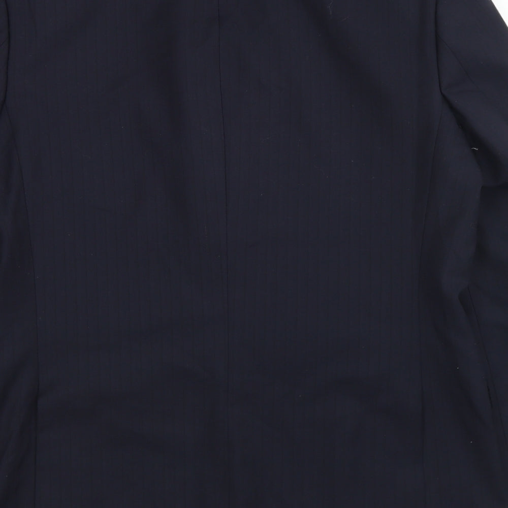 Mens UK Size 40 Preworn Regular Blue Suit Jacket