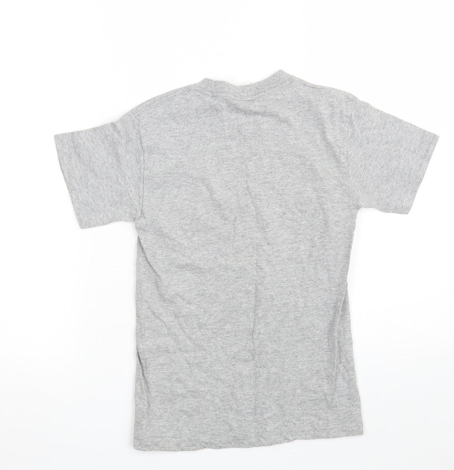 Delta Girls Grey  Cotton Pullover T-Shirt Size M Crew Neck  - Let the Sun Shine- Newyork