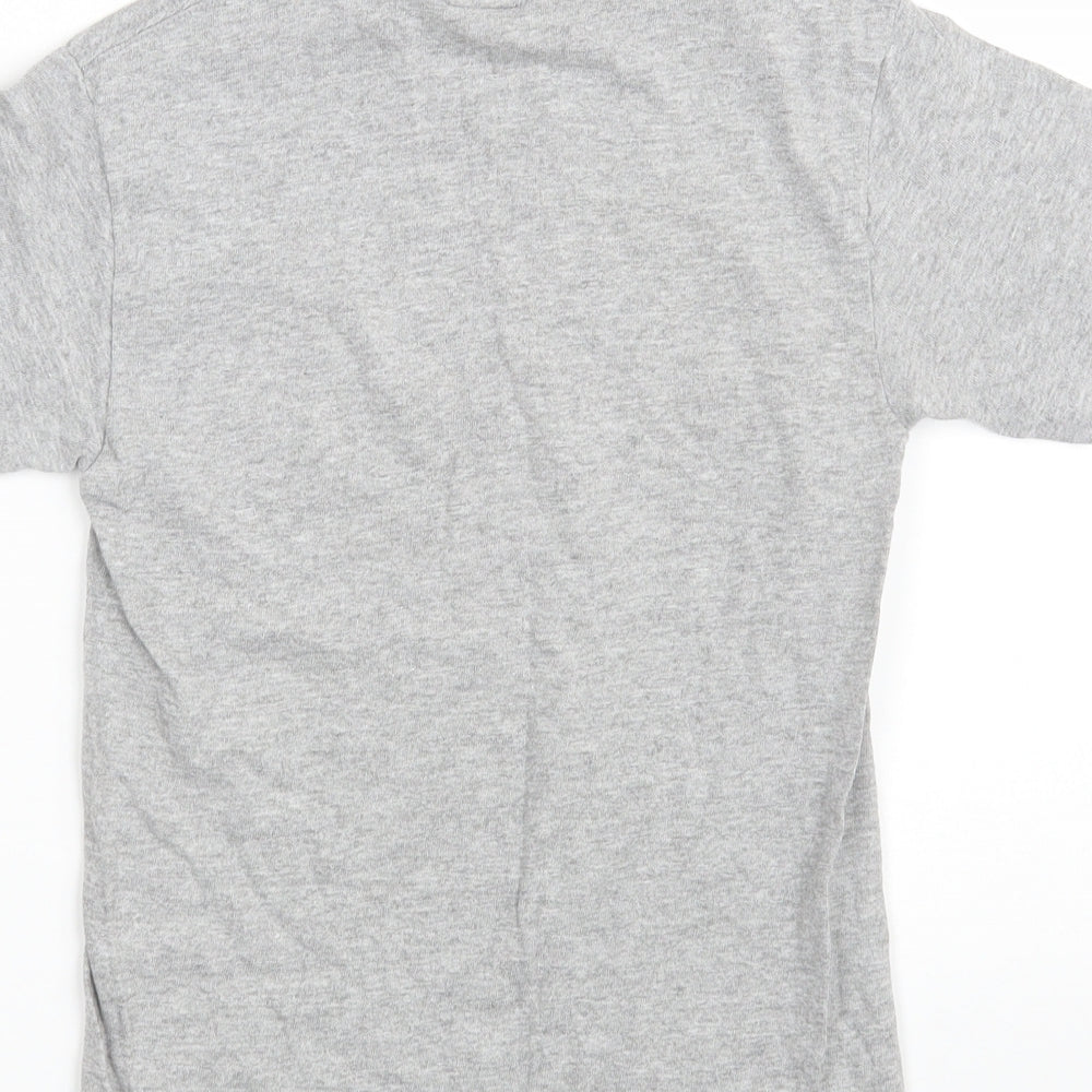 Delta Girls Grey  Cotton Pullover T-Shirt Size M Crew Neck  - Let the Sun Shine- Newyork
