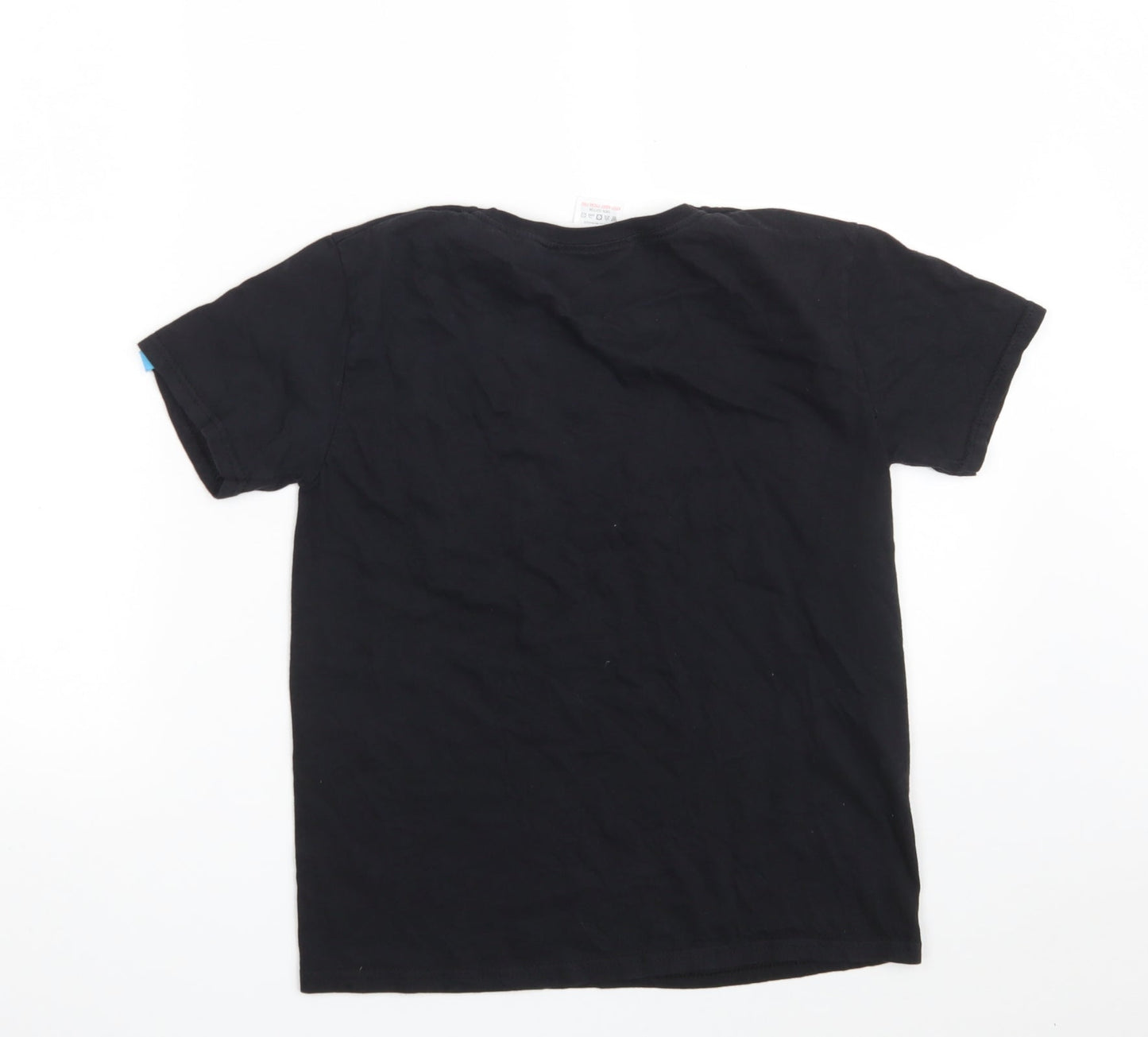 Fortnite Boys Black  100% Cotton Pullover T-Shirt Size M Crew Neck  - Fortnite