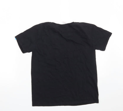Fortnite Boys Black  100% Cotton Pullover T-Shirt Size M Crew Neck  - Fortnite