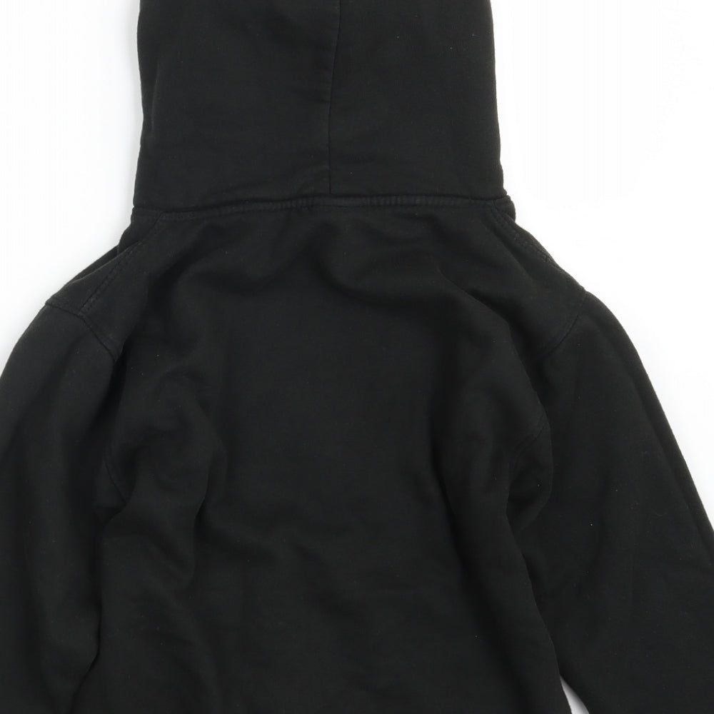 Uneek Boys Black  Cotton Pullover Hoodie Size 9-10 Years   - TikTok