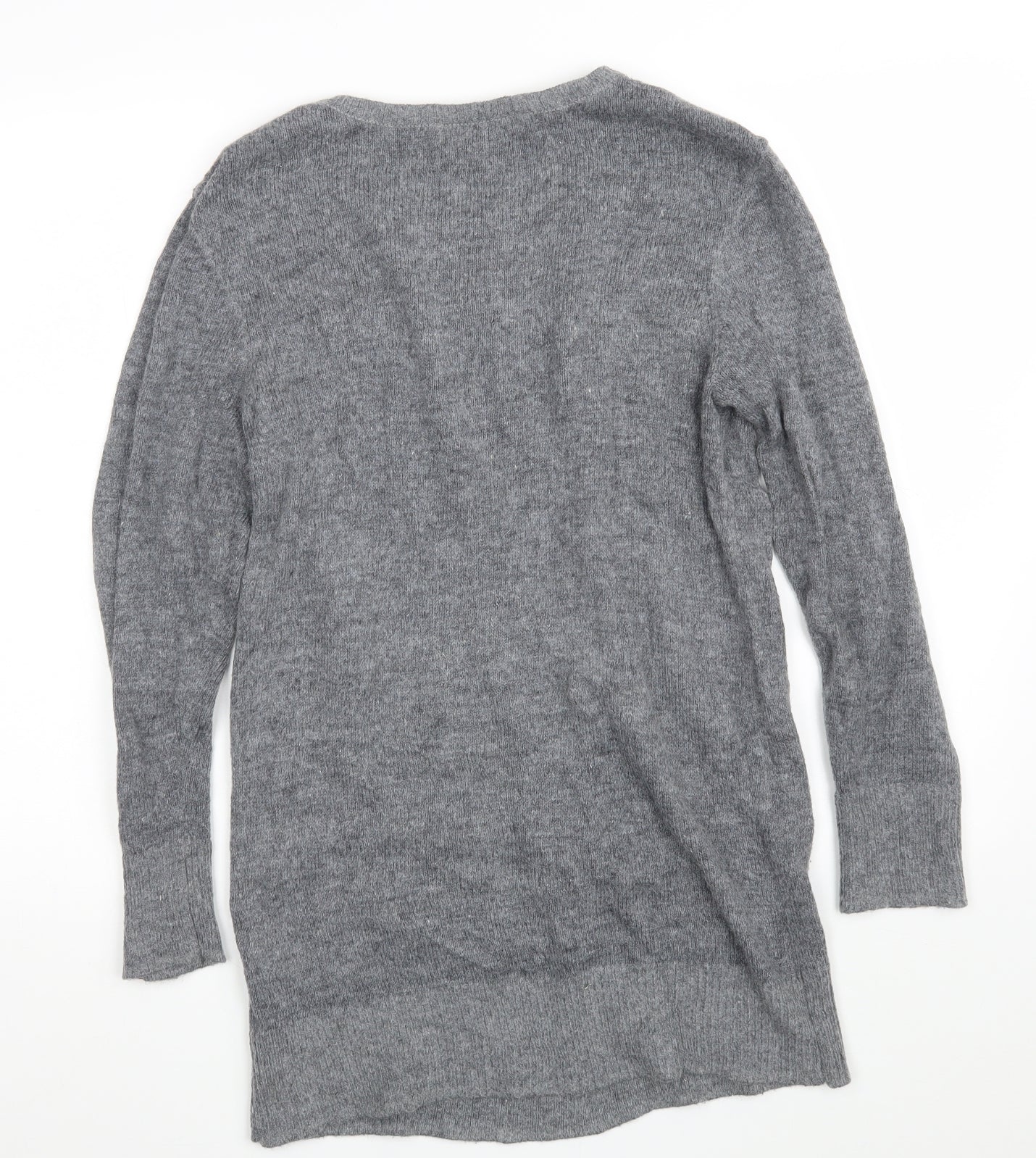 Womens UK Size 12 Miss Selfridge Grey Pullover Jumper