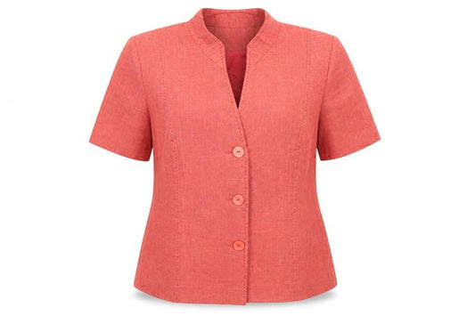 Roman Womens Orange   Jacket  Size 16  Button
