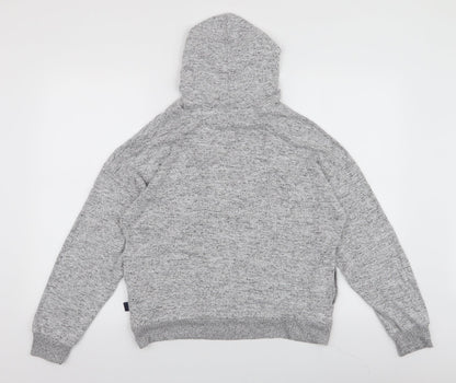 Love to lounge Womens Grey  Viscose Pullover Hoodie Size 6  Pullover