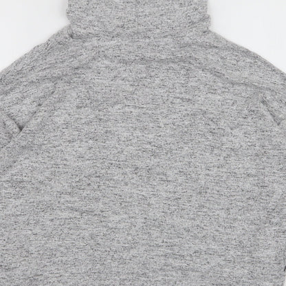 Love to lounge Womens Grey  Viscose Pullover Hoodie Size 6  Pullover