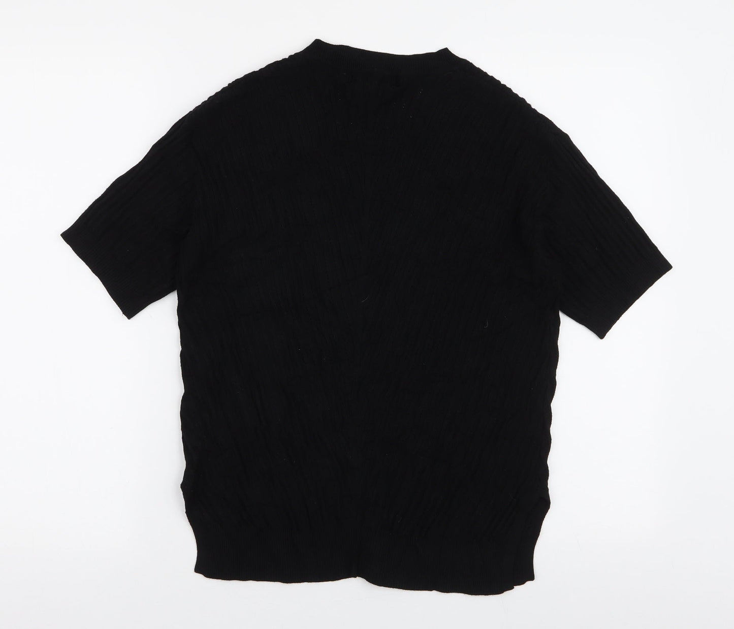 Womens UK Size S Marks and Spencer Black Pullover Jumper
