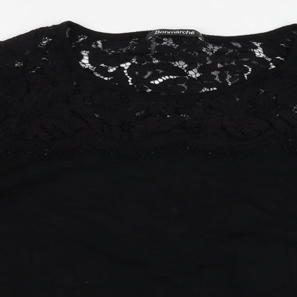 Womens UK Size S Bonmarche Black Pullover Jumper