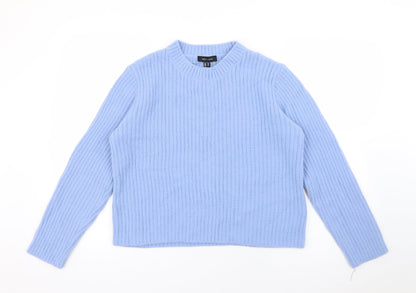 Womens UK Size 14 New Look Blue Pullover Jumper