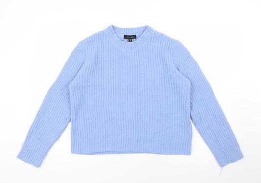 Womens UK Size 14 New Look Blue Pullover Jumper