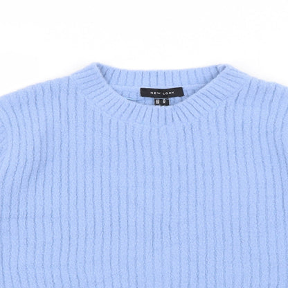 Womens UK Size 14 New Look Blue Pullover Jumper