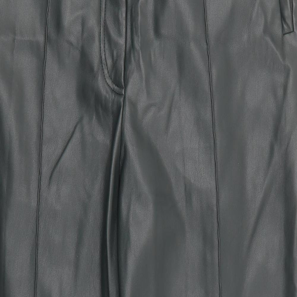 Womens UK Size 16 Marks and Spencer Regular Fit  Green Trousers