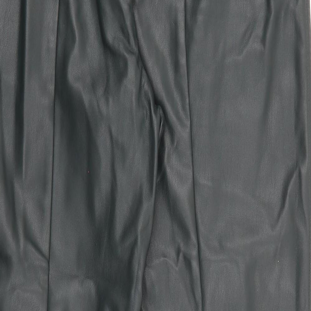 Womens UK Size 16 Marks and Spencer Regular Fit  Green Trousers