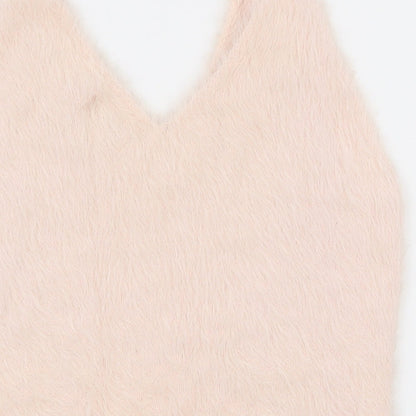 Womens UK Size 10 Topshop Pink Camisole Tank