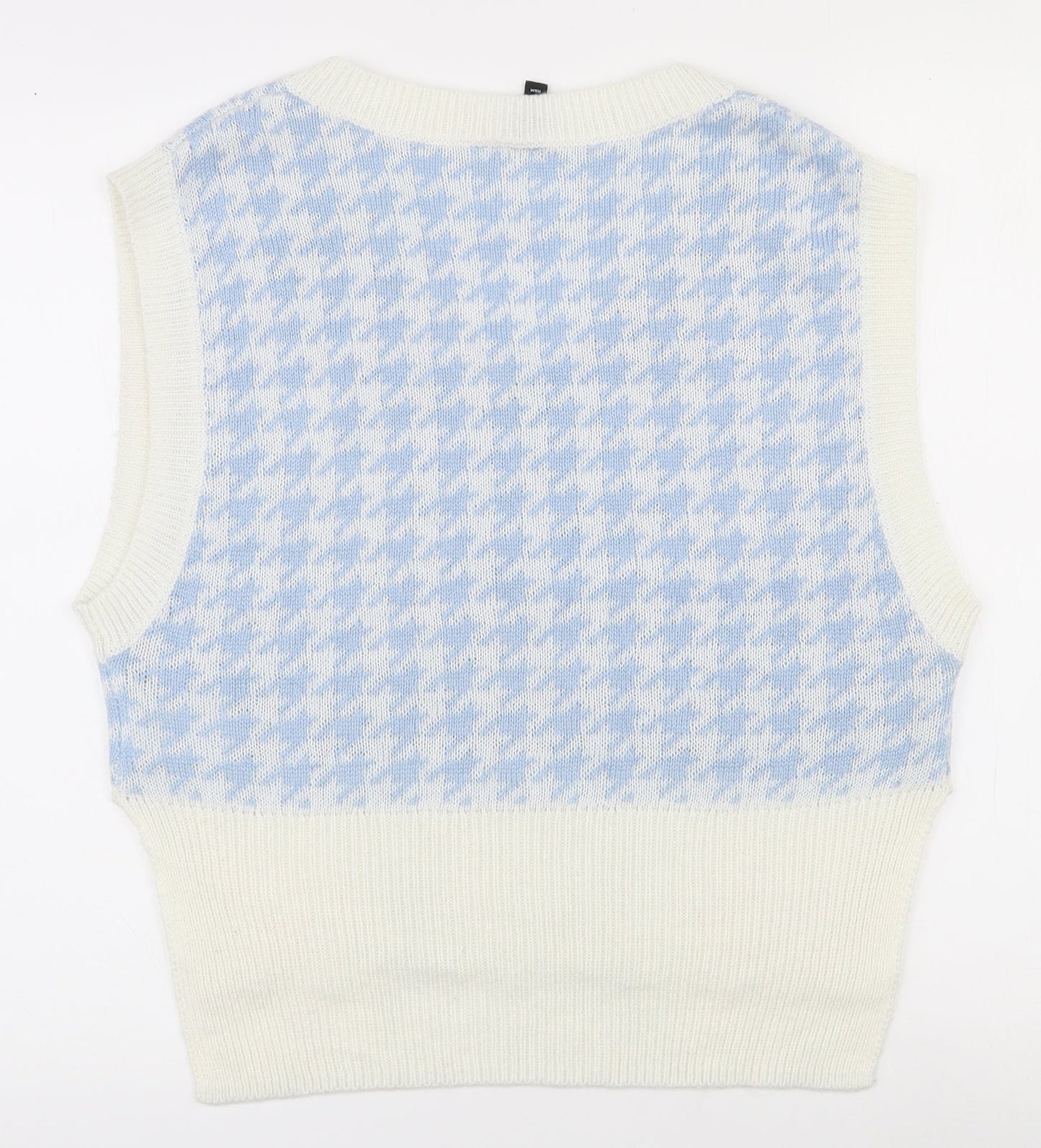 Womens UK Size XS H&M White Pullover Jumper