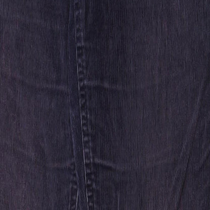 H&M Womens Blue  Cotton Skinny Jeans Size 6 L30.5 in Regular Zip