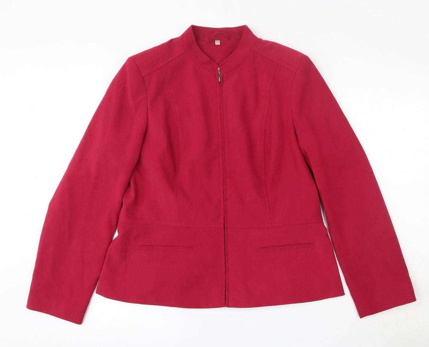Womens UK Size 14 EWM Pink Jacket