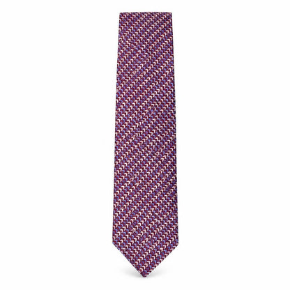 Mens Marks and Spencer Multicoloured Geometric  Pointed Tie
