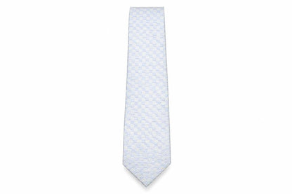 Mens NEXT Blue Plaids & Checks  Pointed Tie
