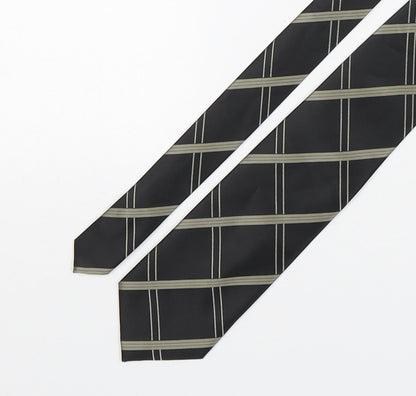 NEXT Mens Multicoloured Plaids & Checks Polyester Pointed Tie One Size