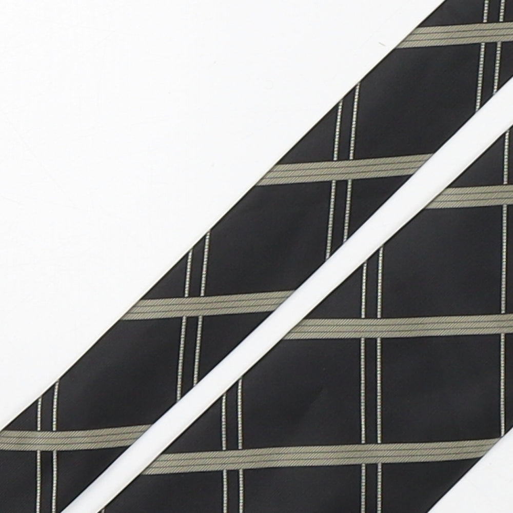 NEXT Mens Multicoloured Plaids & Checks Polyester Pointed Tie One Size