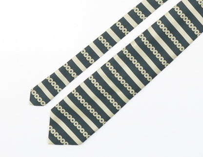 Mens Burton Multicoloured Striped  Pointed Tie