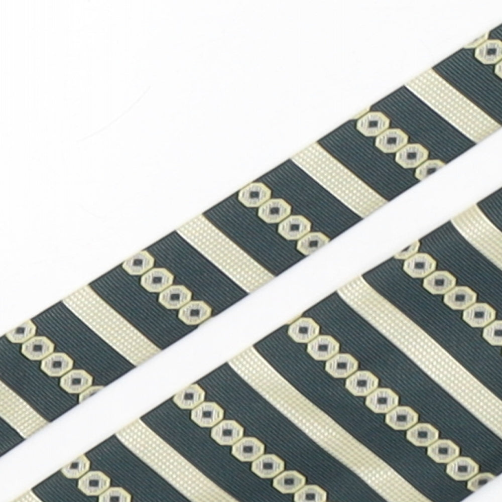 Mens Burton Multicoloured Striped  Pointed Tie