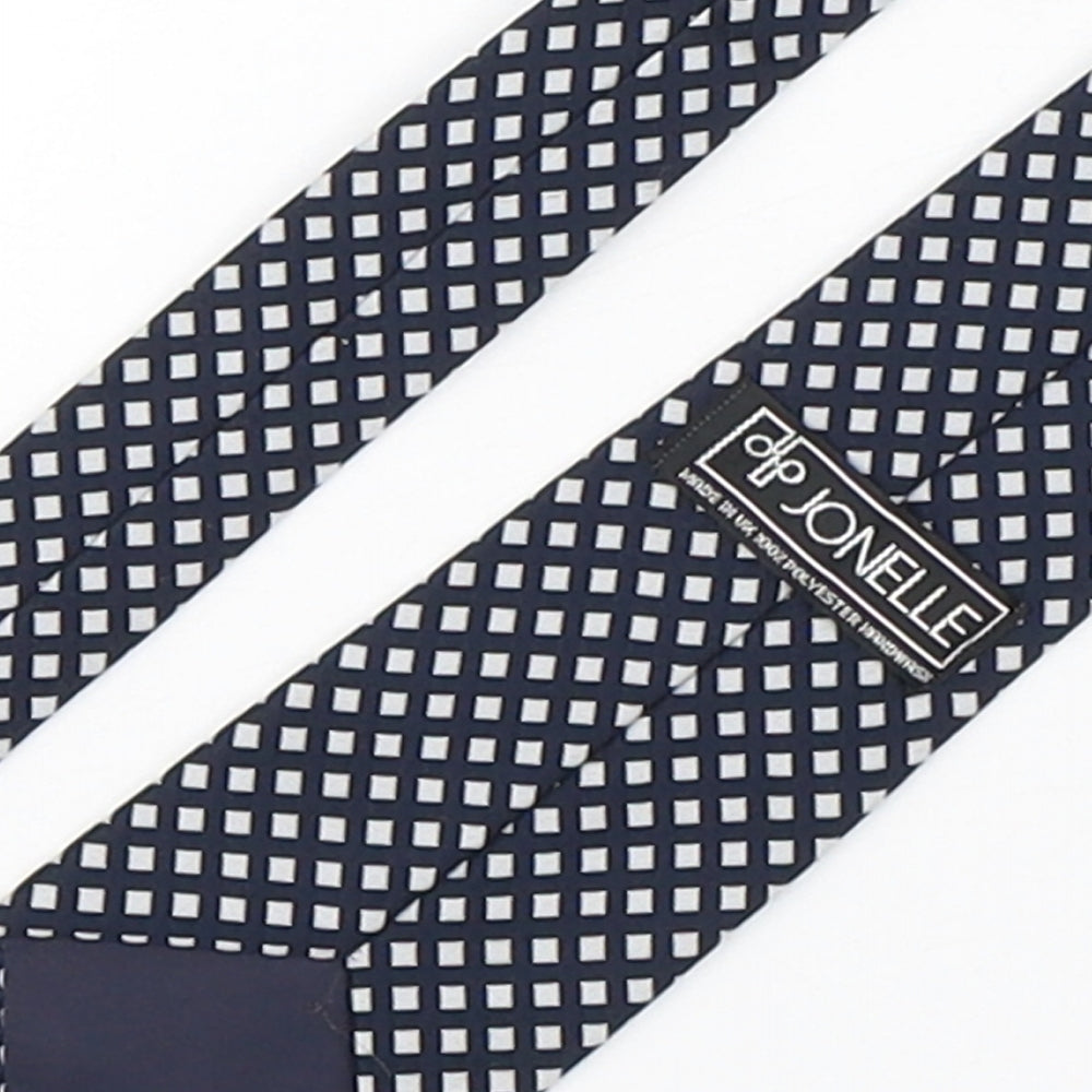 Jonelle  Mens Multicoloured Plaids & Checks Polyester Pointed Tie One Size