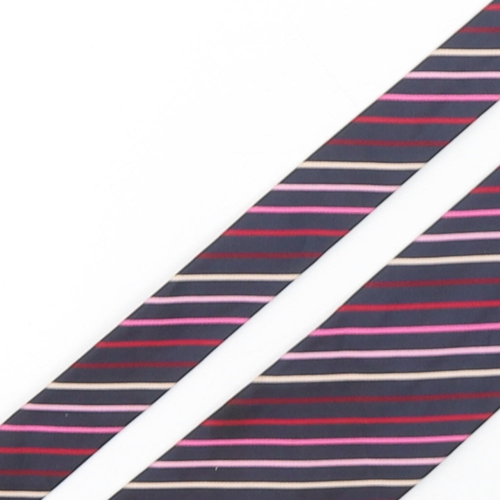 Mens Burton Multicoloured Striped  Pointed Tie