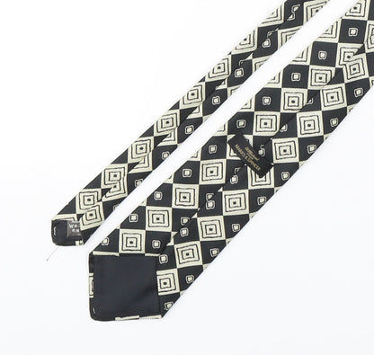 Marks and Spencer Mens Multicoloured Geometric Polyester Pointed Tie One Size