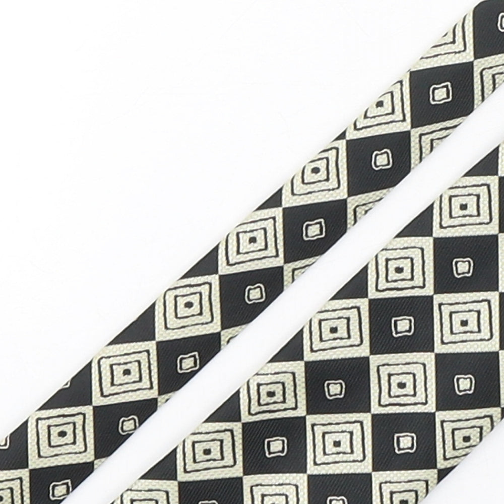 Marks and Spencer Mens Multicoloured Geometric Polyester Pointed Tie One Size