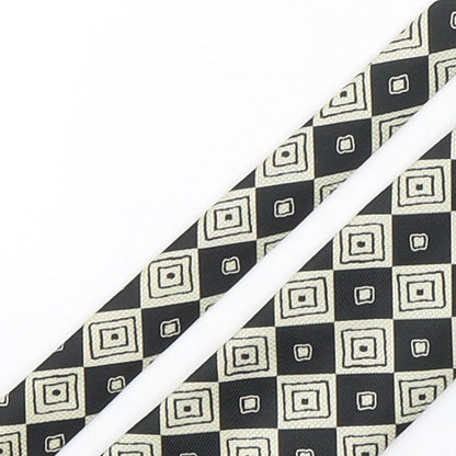Marks and Spencer Mens Multicoloured Geometric Polyester Pointed Tie One Size