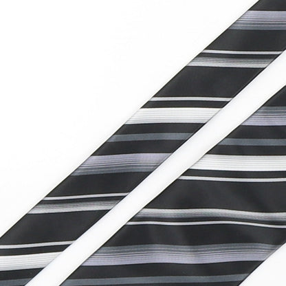 NEXT Mens Multicoloured Striped Polyester Pointed Tie One Size