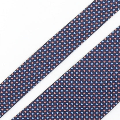 George Mens Multicoloured Plaids & Checks Polyester Pointed Tie One Size