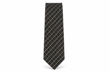 Mens Marks and Spencer Multicoloured Plaids & Checks  Pointed Tie