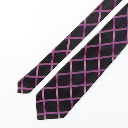 Mens Fellini Multicoloured Geometric  Pointed Tie