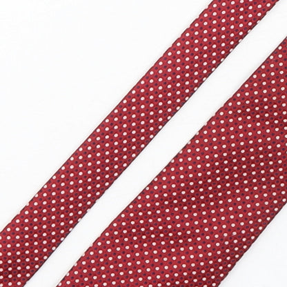 Marks and Spencer Mens Multicoloured Polka Dot Polyester Pointed Tie One Size