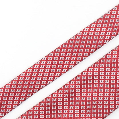 Marks and Spencer Mens Multicoloured Geometric Polyester Pointed Tie One Size