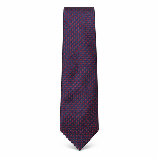 Front view of Marks & Spencer men’s multicoloured polka dot polyester pointed tie one size