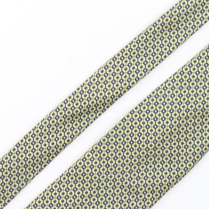 NEXT Mens Multicoloured Geometric Silk Pointed Tie One Size