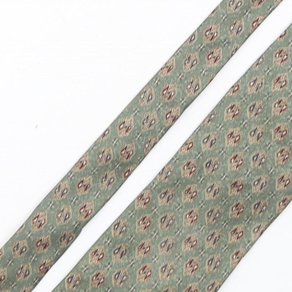 Marks and Spencer Mens Multicoloured Paisley Silk Pointed Tie One Size