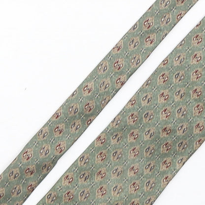 Marks and Spencer Mens Multicoloured Paisley Silk Pointed Tie One Size